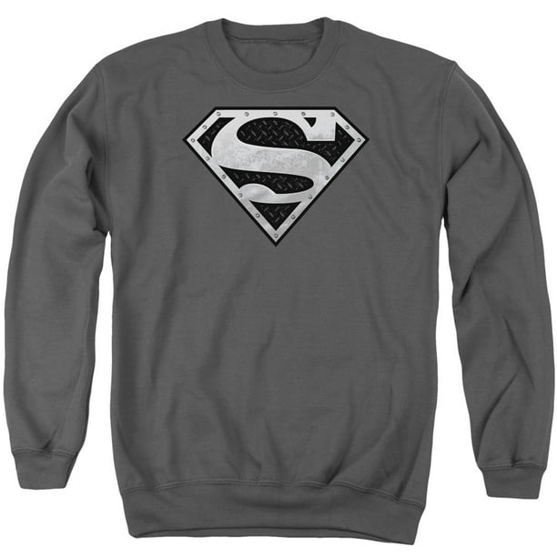 Coming Through Adult Crewneck Sweatshirt Superman 